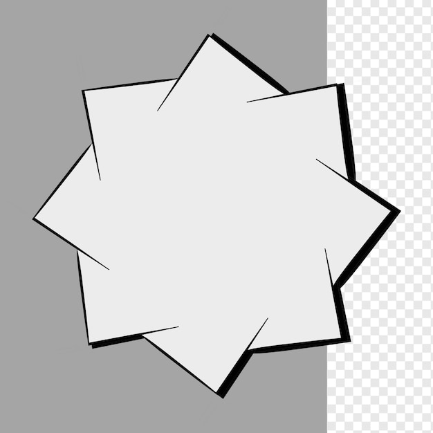 Forma de línea mandala elemento islámico ornamento transparente psd moderno plantilla de mandala estandarte islámico