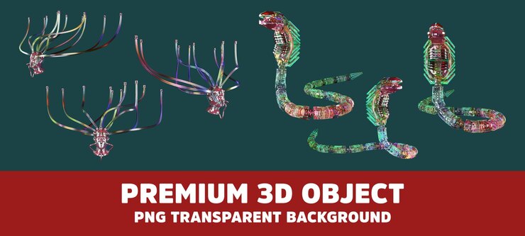 PSD forma premium de un objeto 3d