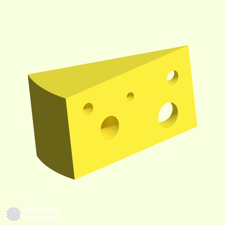 PSD formaggio cremoso 3d mozzarella gouda cheddar gruyere parmigiano edam asiago halloumi melton