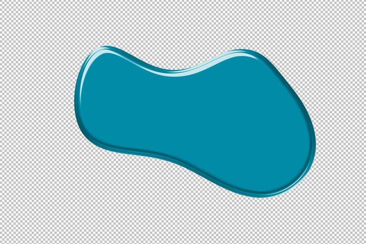PSD formas abstractas coloridas efecto burbuja 3d líquido forma orgánica elemento creativo sin costuras