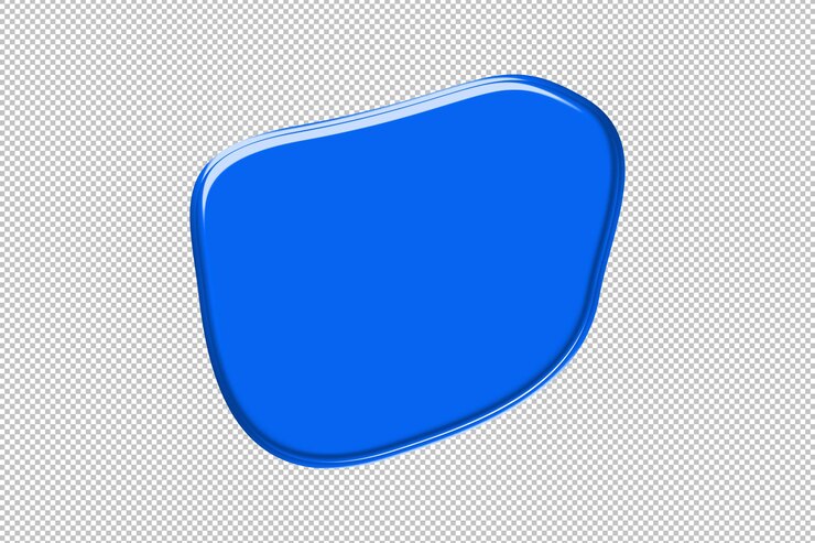 PSD formas abstractas coloridas efecto burbuja 3d líquido forma orgánica elemento creativo sin costuras