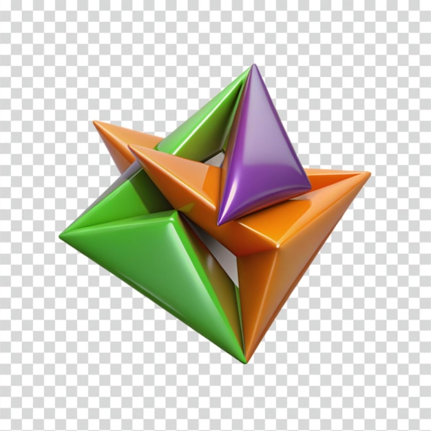 Formas geométricas 3D abstratas