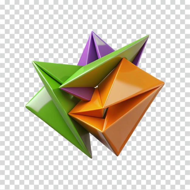 Formas geométricas 3D abstratas