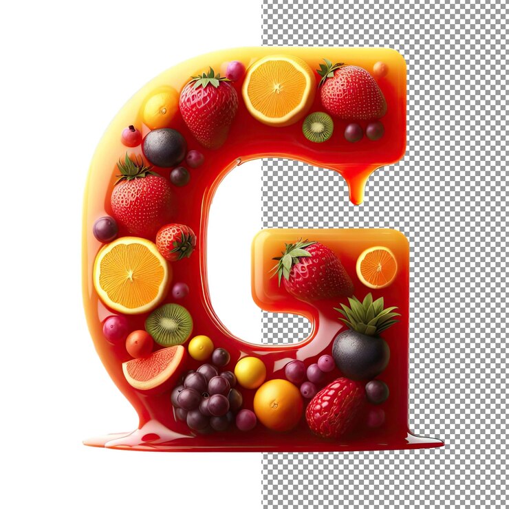 PSD formas de letras futuristas alfabeto aislado en 3d
