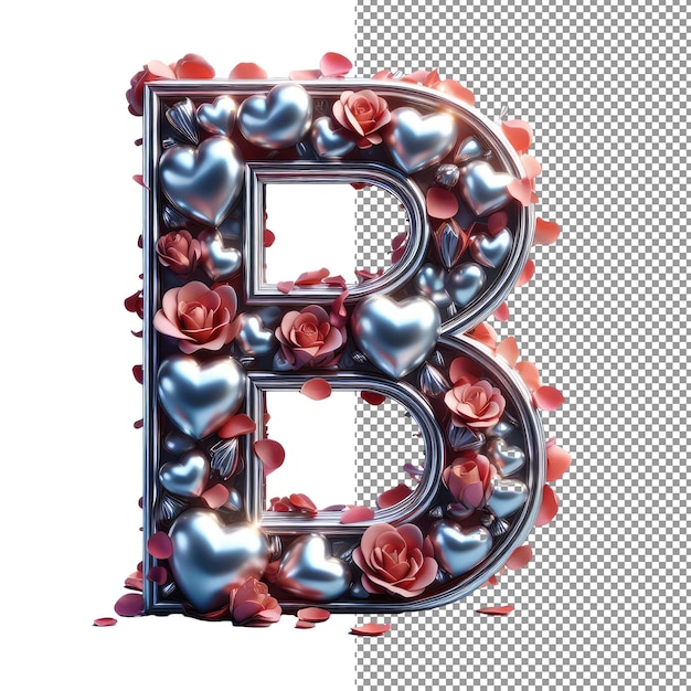 PSD formas de letras futuristas alfabeto aislado en 3d