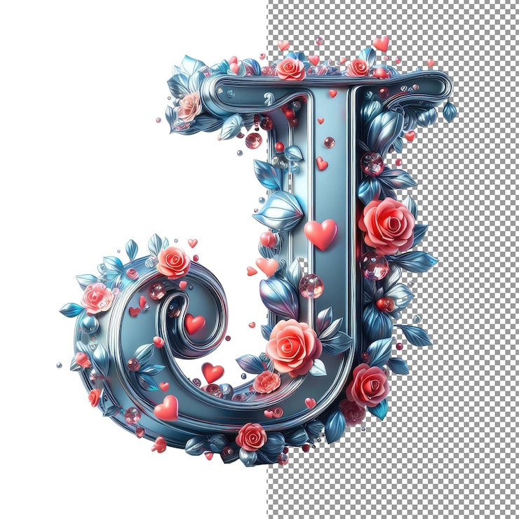 PSD formas de letras futuristas alfabeto aislado en 3d