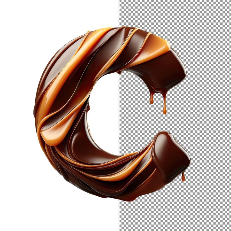 PSD formas de letras futuristas alfabeto aislado en 3d