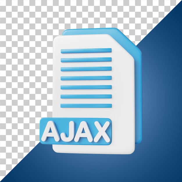 Format De Fichier De Document Ajax Rendu 3d