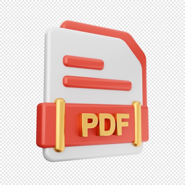 PSD el formato de archivo 3d representa la ilustración del icono