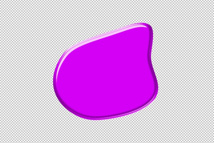 PSD forme astratte colorate bolle effetto 3d liquido forma organica elemento creativo senza cuciture