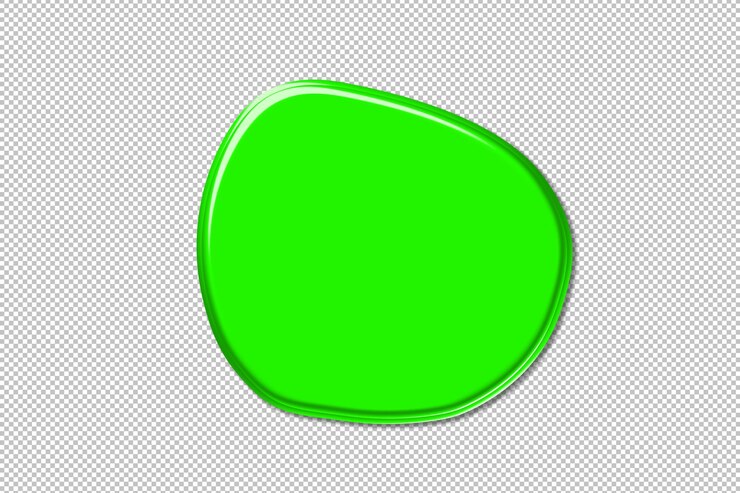 PSD forme astratte colorate bolle effetto 3d liquido forma organica elemento creativo senza cuciture