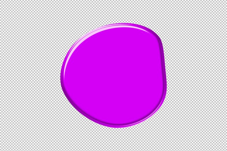 PSD forme astratte colorate bolle effetto 3d liquido forma organica elemento creativo senza cuciture