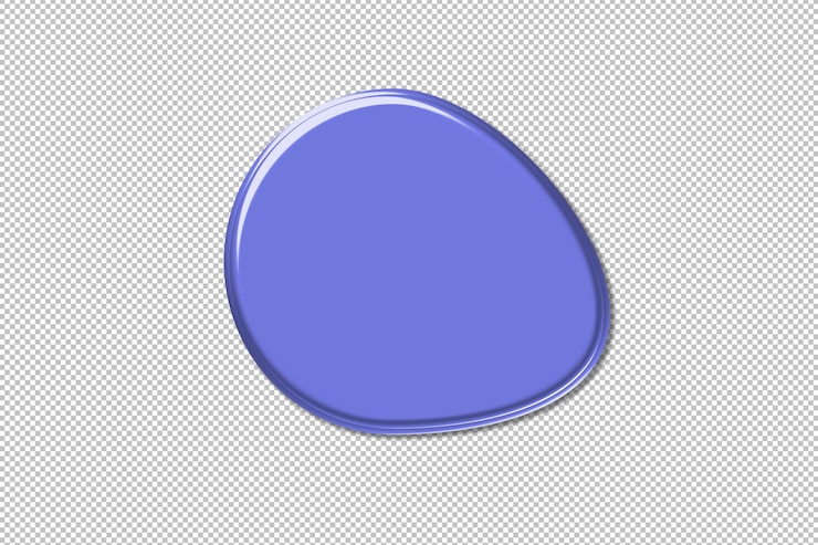 PSD forme astratte colorate bolle effetto 3d liquido forma organica elemento creativo senza cuciture