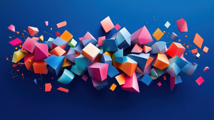 PSD forme geometriche astratte colorate
