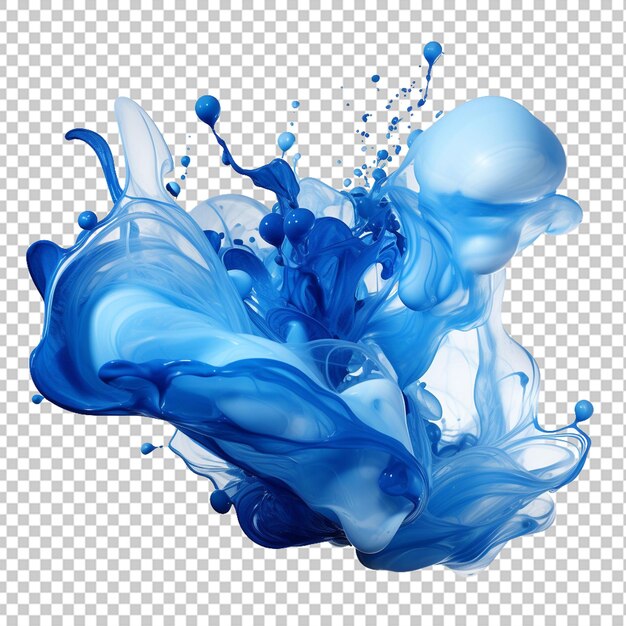 PSD forme libre liquide png