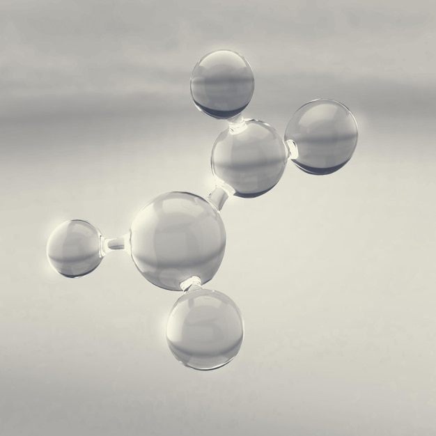 Forme des molécules liquides