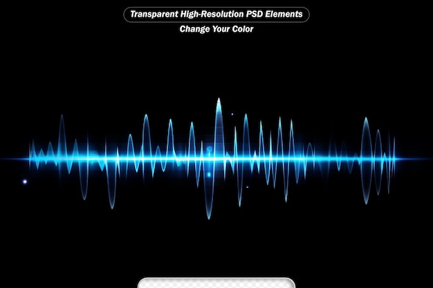 Forme D'onde Avec Une Amplitude Très Fluctuante