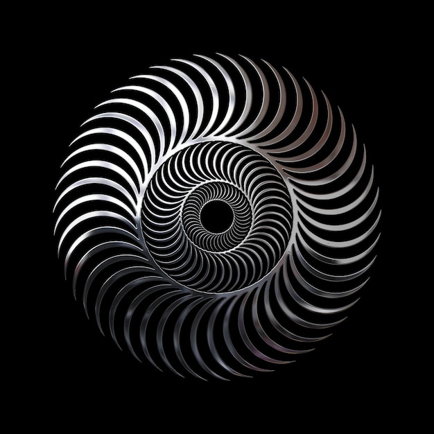 Formes dynamiques élément de conception Y2k