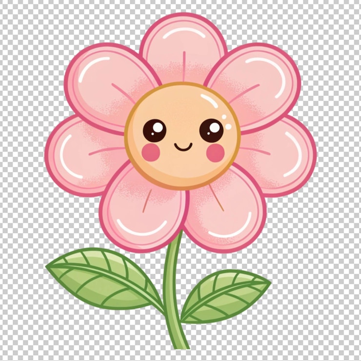 PSD una foto en 3d de kawaii