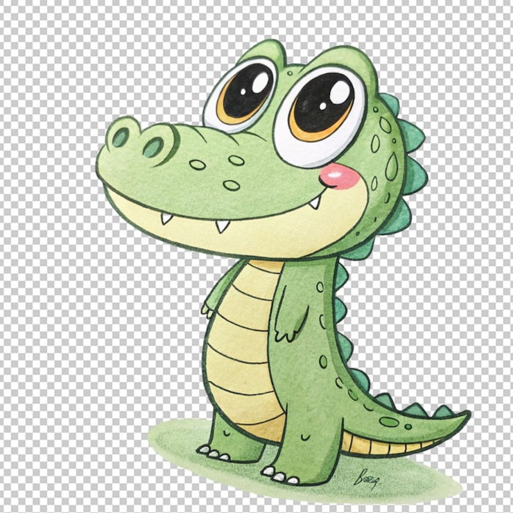 PSD una foto en 3d de kawaii