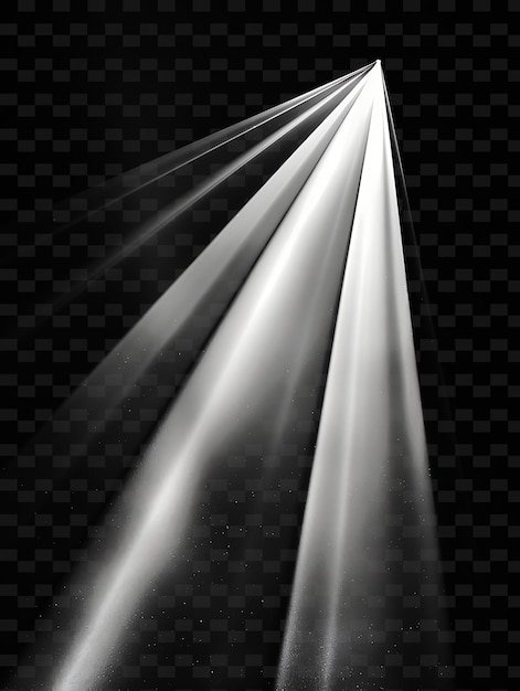 PSD una foto en blanco y negro de un poste de lámpara con una luz en él