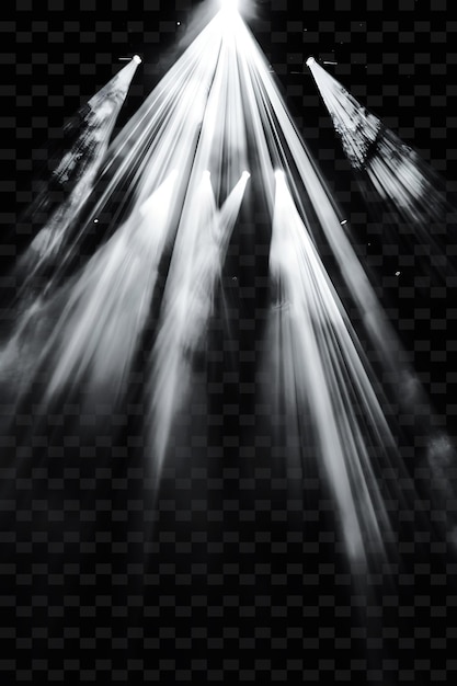 PSD una foto en blanco y negro de un túnel que dice 