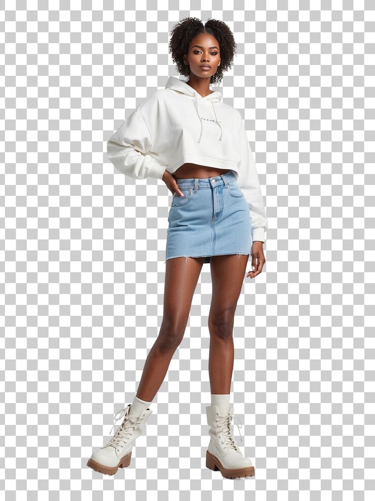 PSD una foto de una chica con una camisa que dice camisa