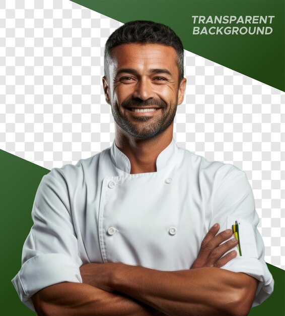 PSD foto de um cozinheiro profissional