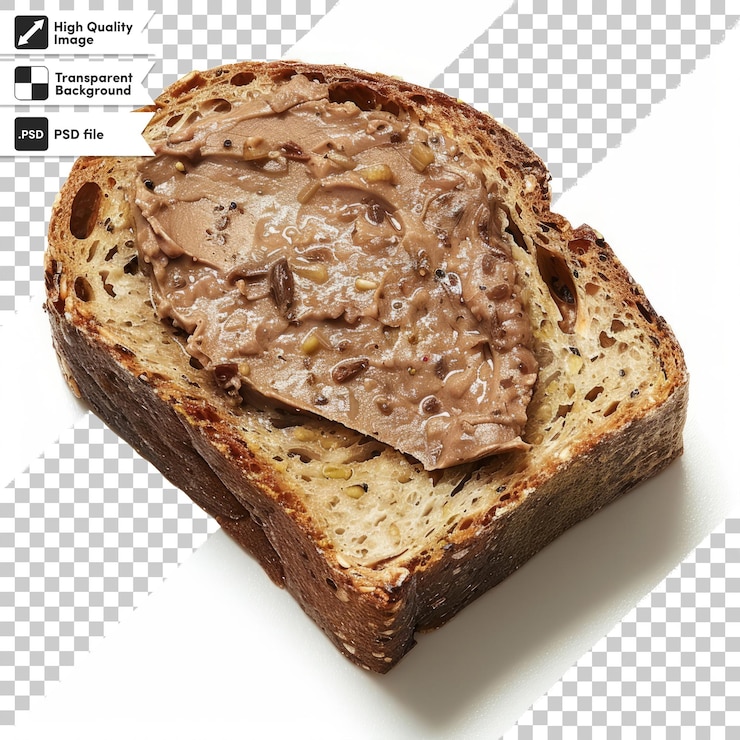 PSD una foto de una mantequilla de maní y un sándwich de mantequillas de maní
