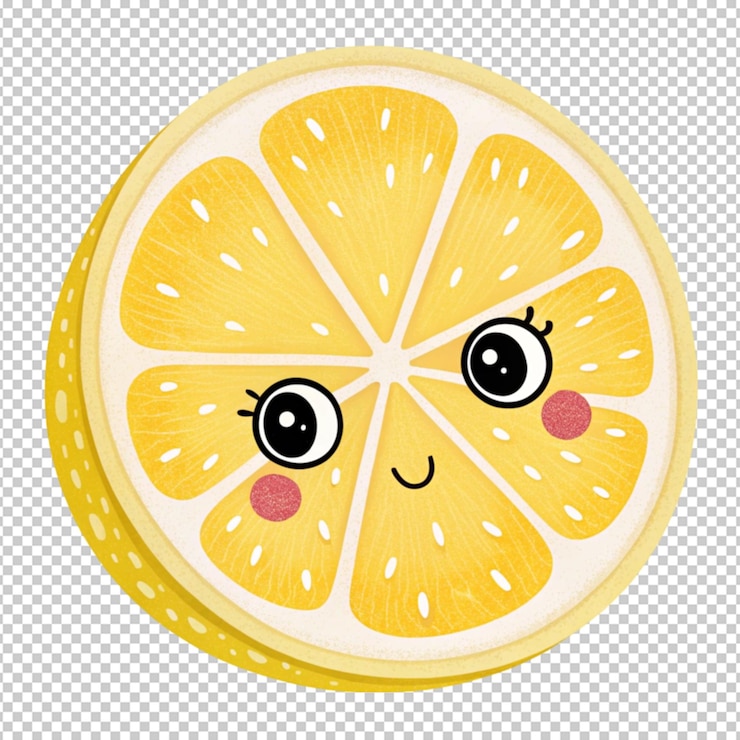 PSD foto png 3d kawaii di latar belakang transparan