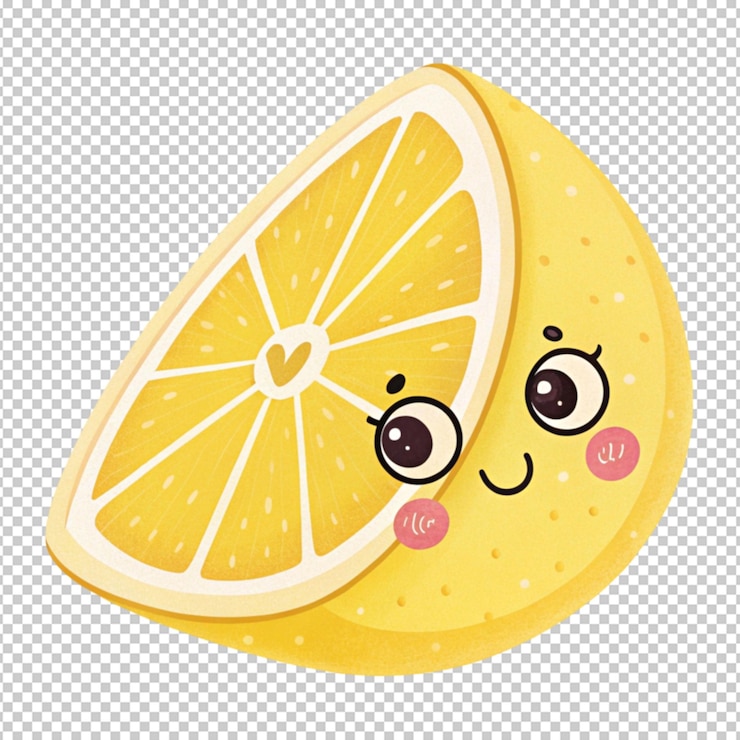 PSD foto png 3d kawaii di latar belakang transparan