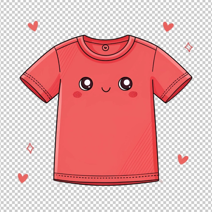 PSD una foto png en 3d de kawaii en un fondo transparente