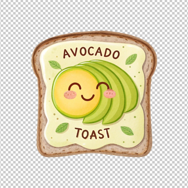 PSD una foto png en 3d de kawaii en un fondo transparente