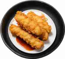 PSD foto en primer plano de la comida de tempura aigenerated