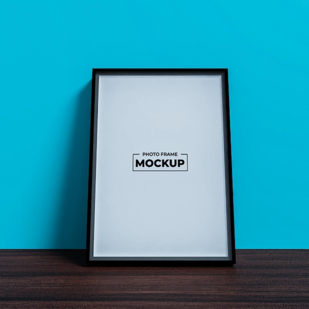Foto-Rahmen-Mockup mit realistischem Aussehen