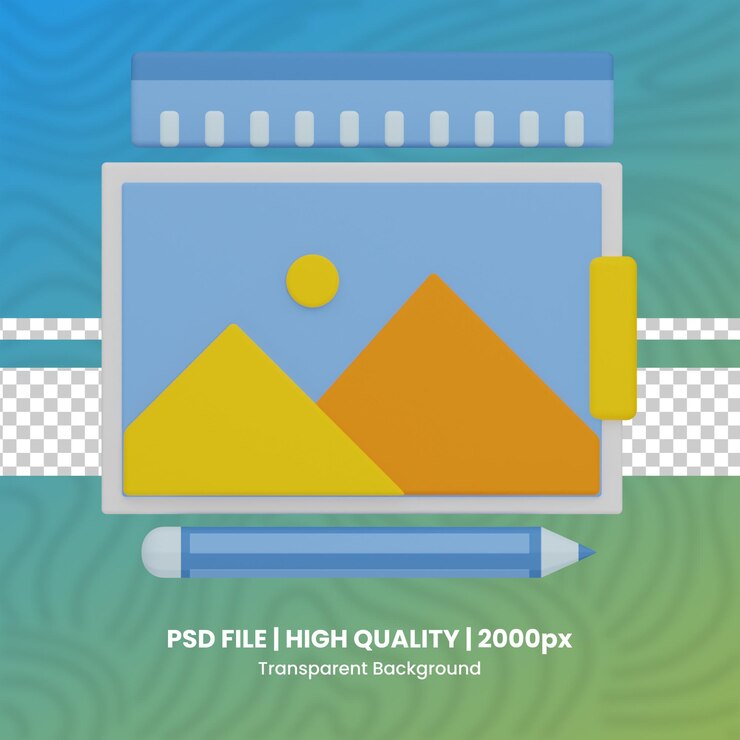 PSD foto render 3d diseño gráfico render 3d conjunto archivo psd fondo transparente