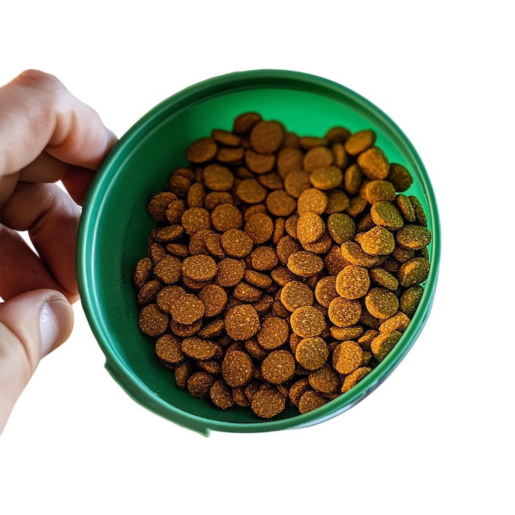 PSD foto von katzen- und hundefutter