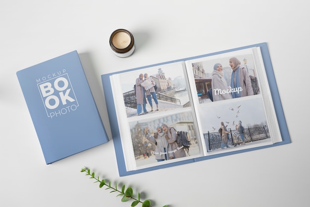 PSD fotoalbum-mockup