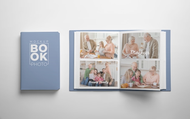 PSD fotoalbum-mockup