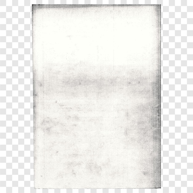 Fotocopia sucia de papel gris de textura de fondo transparente