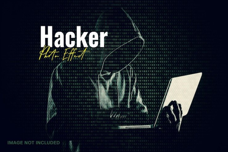 PSD fotoefekt hacker matrix