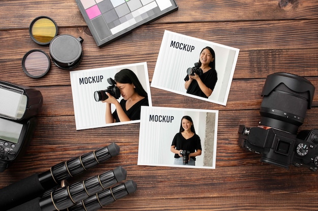 Fotografen-Workshop mit Foto-Mock-up