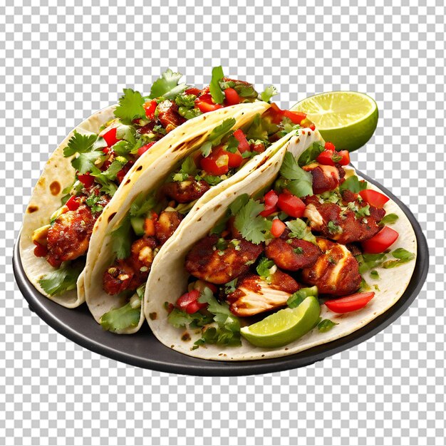 PSD fotografía en primer plano de un delicioso taco en una losa de mármol contra un fondo de hierro oxidado