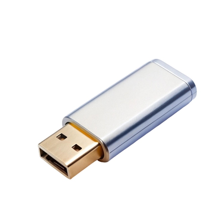 PSD fotografia trasparente su flash drive