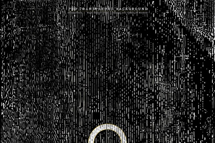 PSD fotografía vertical en escala de gris de una superficie texturizada en blanco y negro sobre un fondo transparente