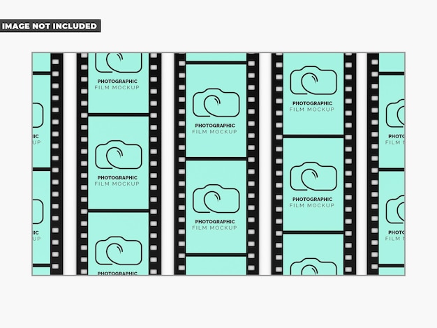 Fotografischer Film-Mockup