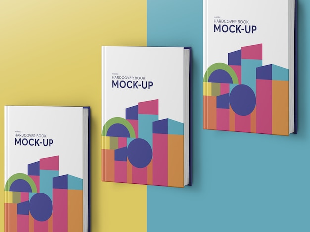 Fotorealistisches Hardcover-Buchmodell