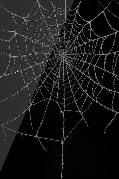 Fotorealistisches Spinnennetz