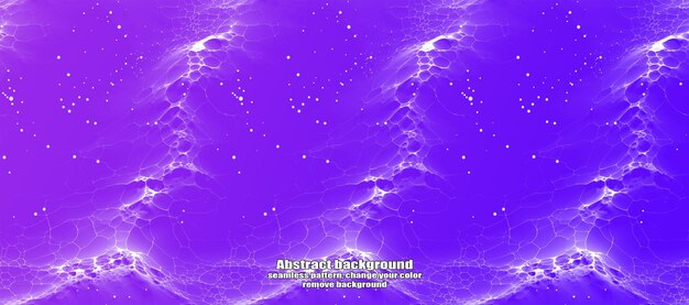 Foudre transparente sans fin et abstraction d'étoiles avec fond coloré de texture isolée