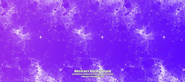 Foudre transparente sans fin et abstraction d'étoiles avec fond coloré de texture isolée